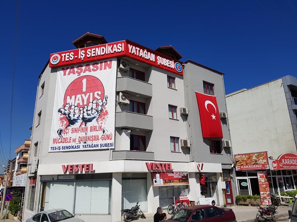 TES-İŞ YATAĞAN ŞUBE BAŞKANI ERÇELİK'TEN 1 MAYIS AÇIKLAMASI