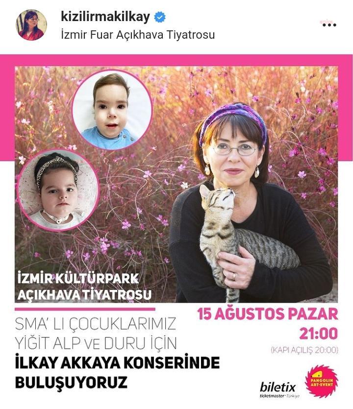 İLKAY AKKAYA'DAN SMA'LI HASTALARA DESTEK KONSERİ