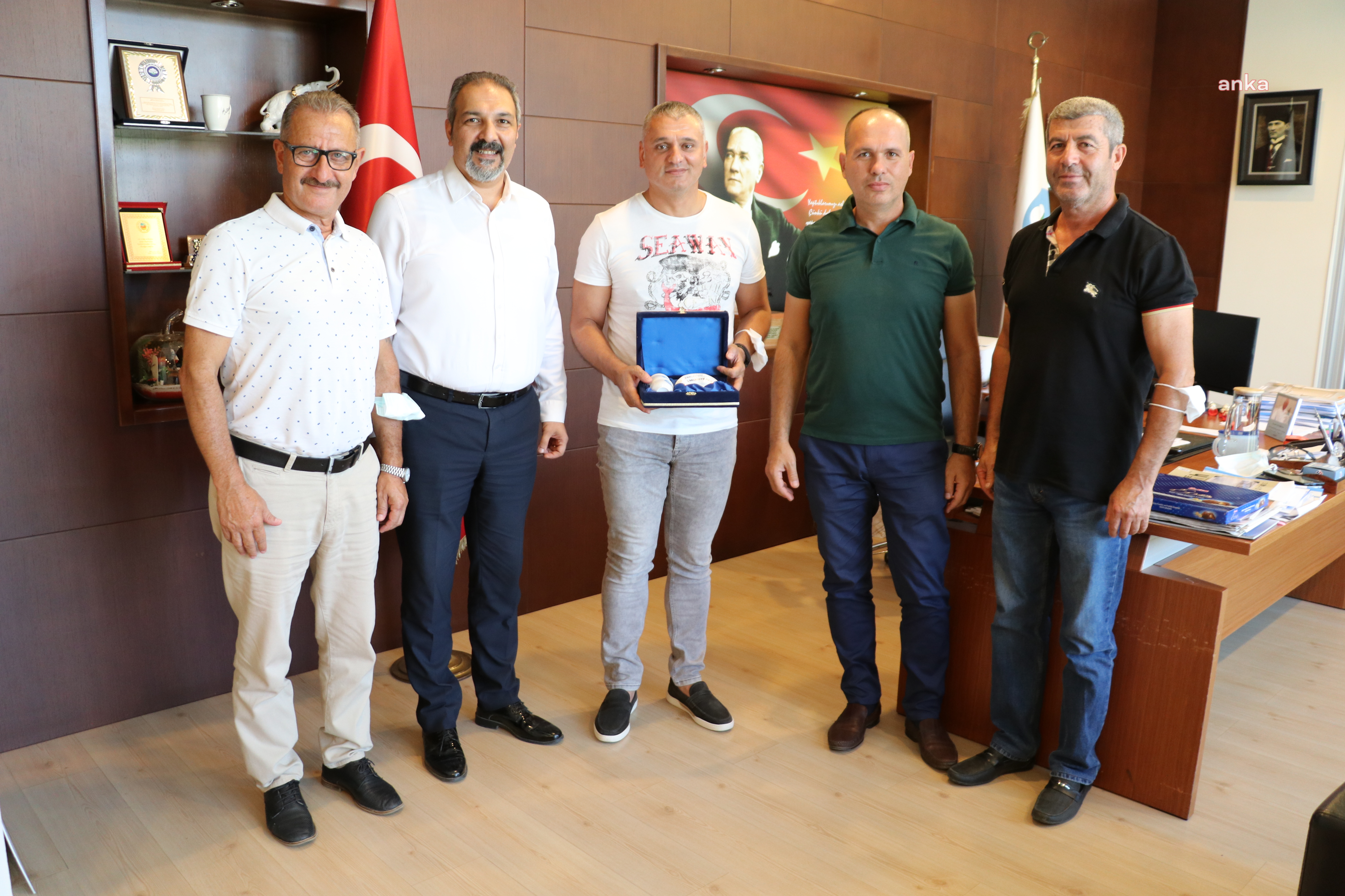 TÜRKİYE SUALTI SPORLARI FEDERASYONU BAŞKANI ÖZEN’DEN SÖKE BELEDİYESİNE ZİYARET