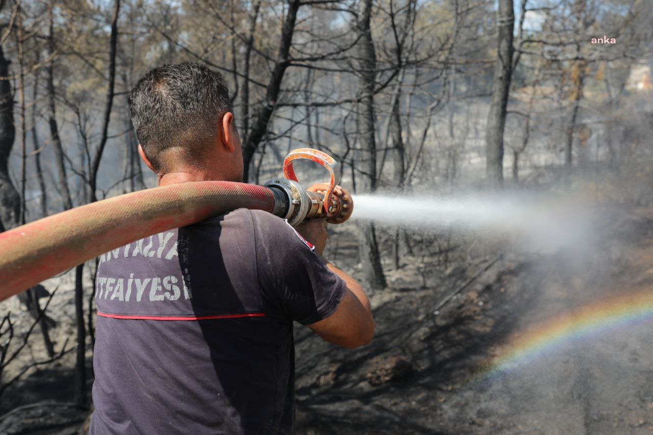 MANAVGAT VE BURDUR BUCAK'TA ORMAN YANGINI