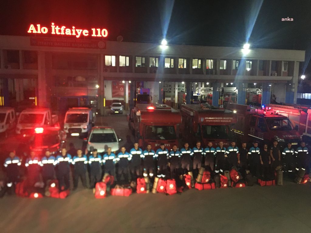 ANKARA BÜYÜKŞEHİR BELEDİYESİ’NDEN SEL BÖLGELERİNE YARDIM