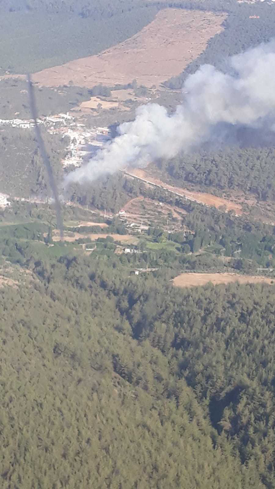 KAVAKLIDERE’DE ORMAN YANGINI BAŞLADI