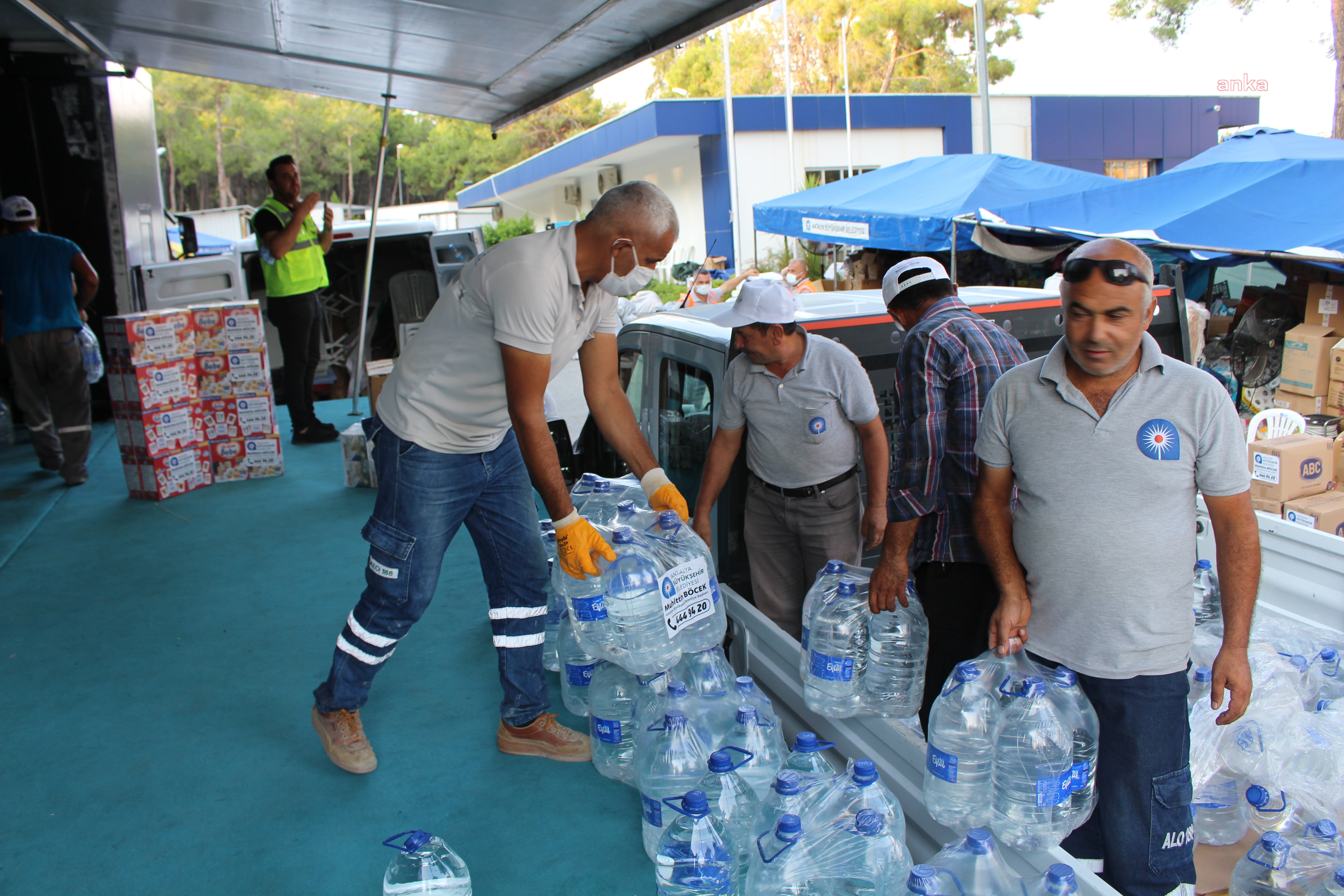 ANTALYA BÜYÜKŞEHİR BELEDİYESİ EKİPLERİ KASTAMONU'YA YOLA ÇIKTI