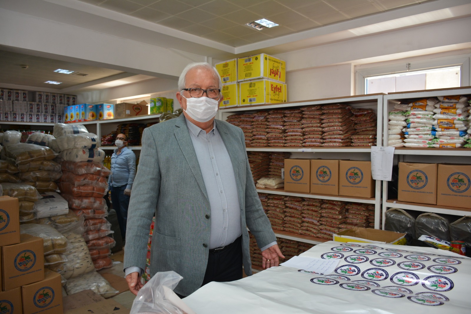 KDZ. EREĞLİ'DE GURBETÇİLERDEN AŞEVİNE GIDA DESTEĞİ