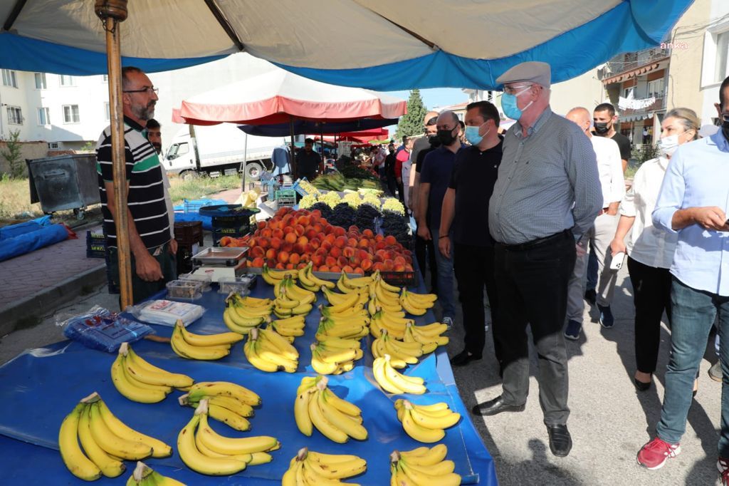 BAŞKAN KURT 71 EVLER SEMT PAZARINI GEZDİ