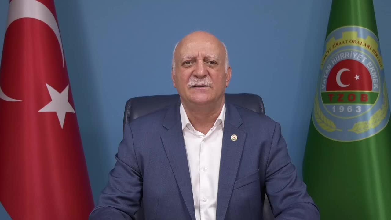 TZOB BAŞKANI BAYRAKTAR: "KURAKLIKTAN ETKİLENEN İL SAYISI 52'YE ÇIKTI"