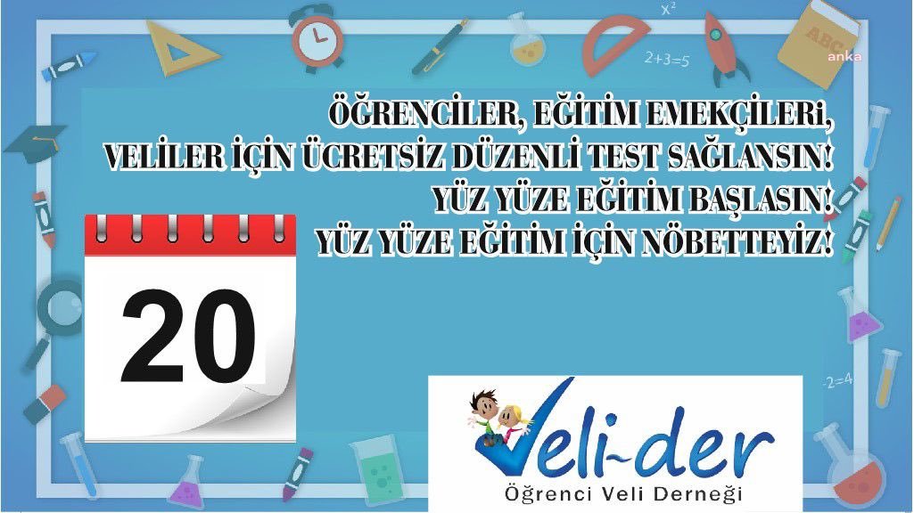 ÖĞRENCİ VELİLERİ: "BAKANLAR KURULU ARTIK YÜZ YÜZE EĞİTİM KONUSUNU ERTELEMEMELİDİR"