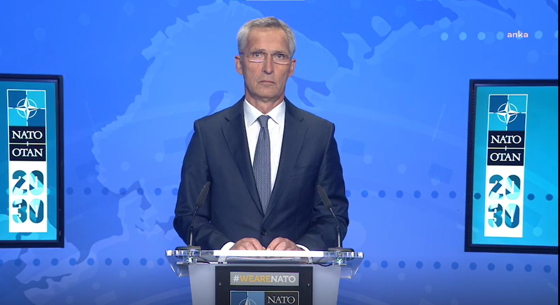 NATO GENEL SEKRETERİ STOLTENBERG: KABİL'DE ÖNCELİĞİMİZ TAHLİYELERİN TAMAMLANMASI