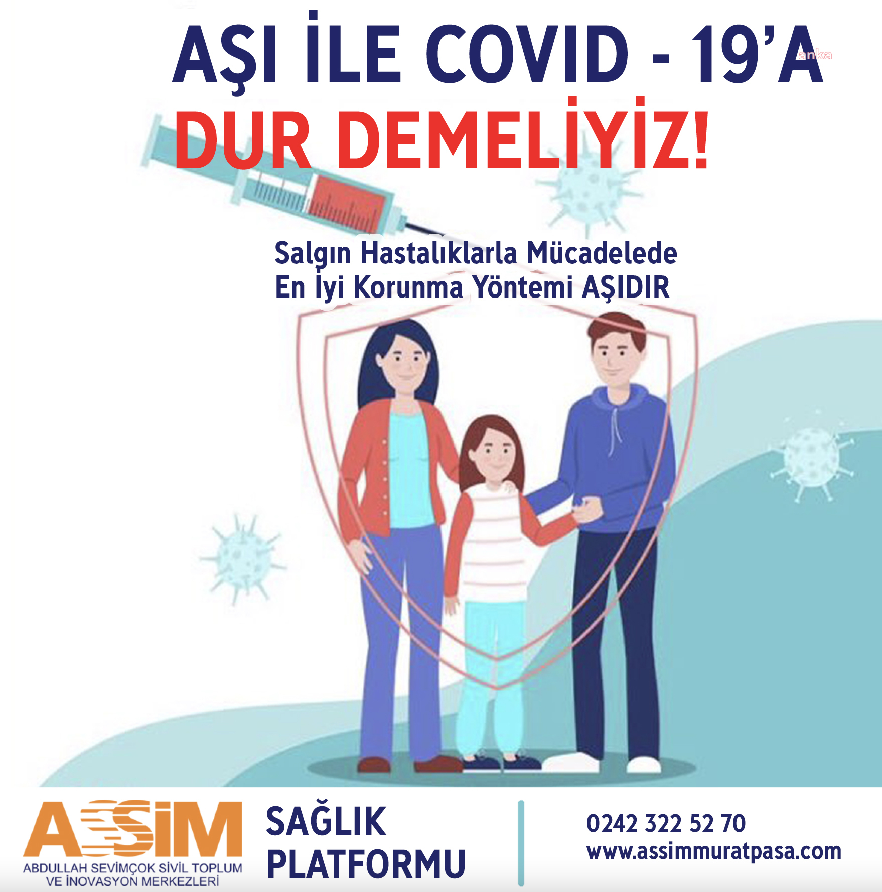 ASSİM SAĞLIK PLATFORMU’NDA AŞI KAMPANYASI