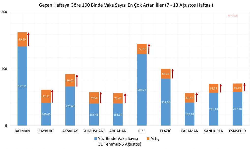 KORONAVİRÜS VAKASI EN ÇOK ARTAN İL: BATMAN