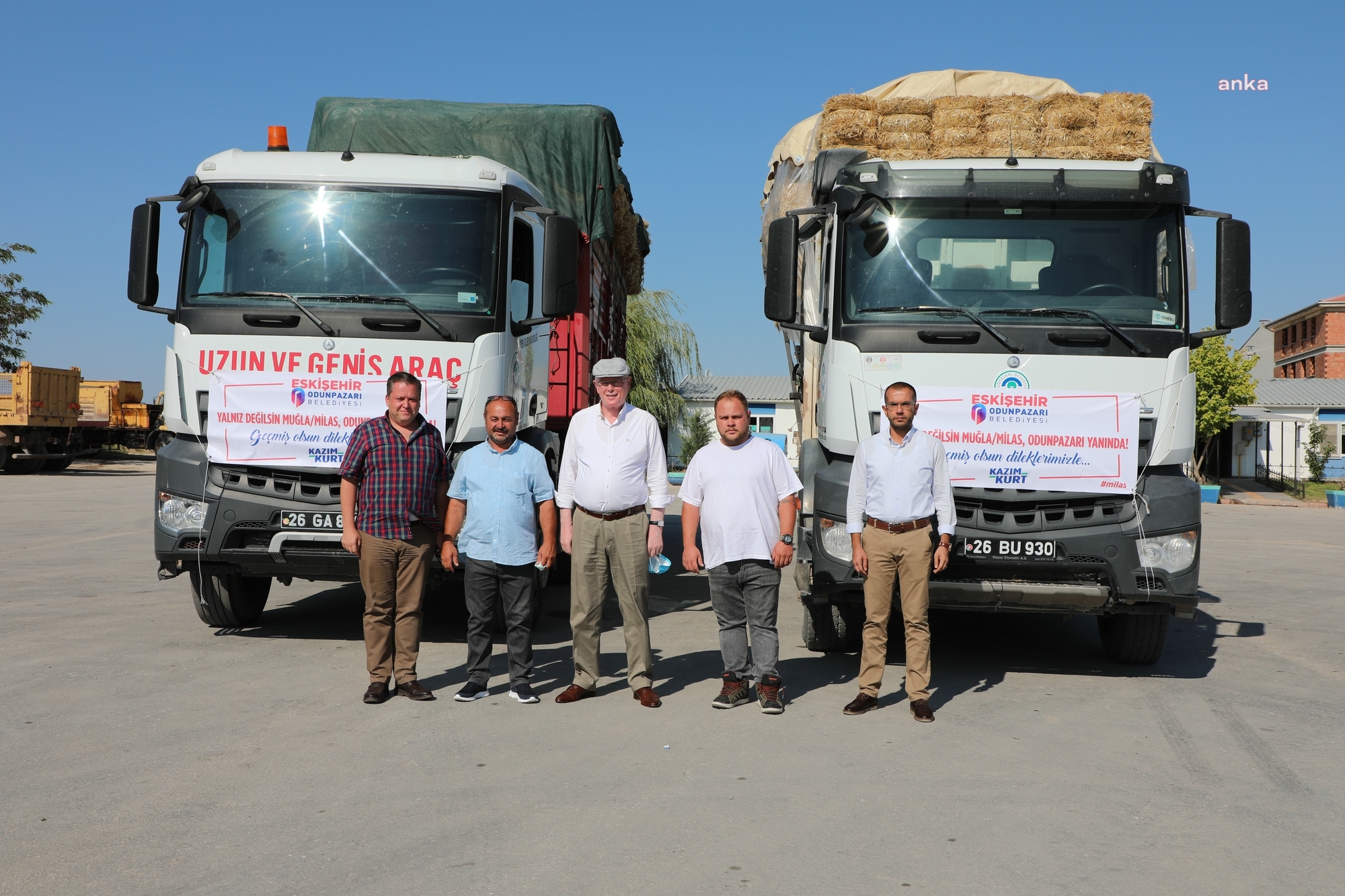 ODUNPAZARI'NDAN MİLAS’A YARDIM ELİ