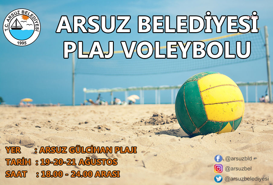ARSUZ’DA “PLAJ SPORLARI” HEYECANI BAŞLIYOR