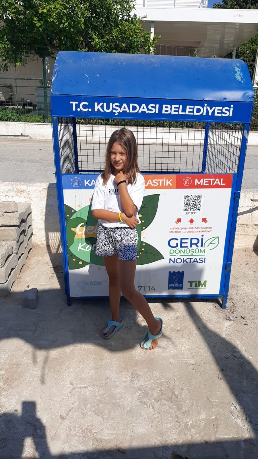 KUŞADASI BELEDİYE BAŞKANI GÜNEL, MİNİK LARİN’İN İSTEĞİNİ ANINDA YERİNE GETİRDİ