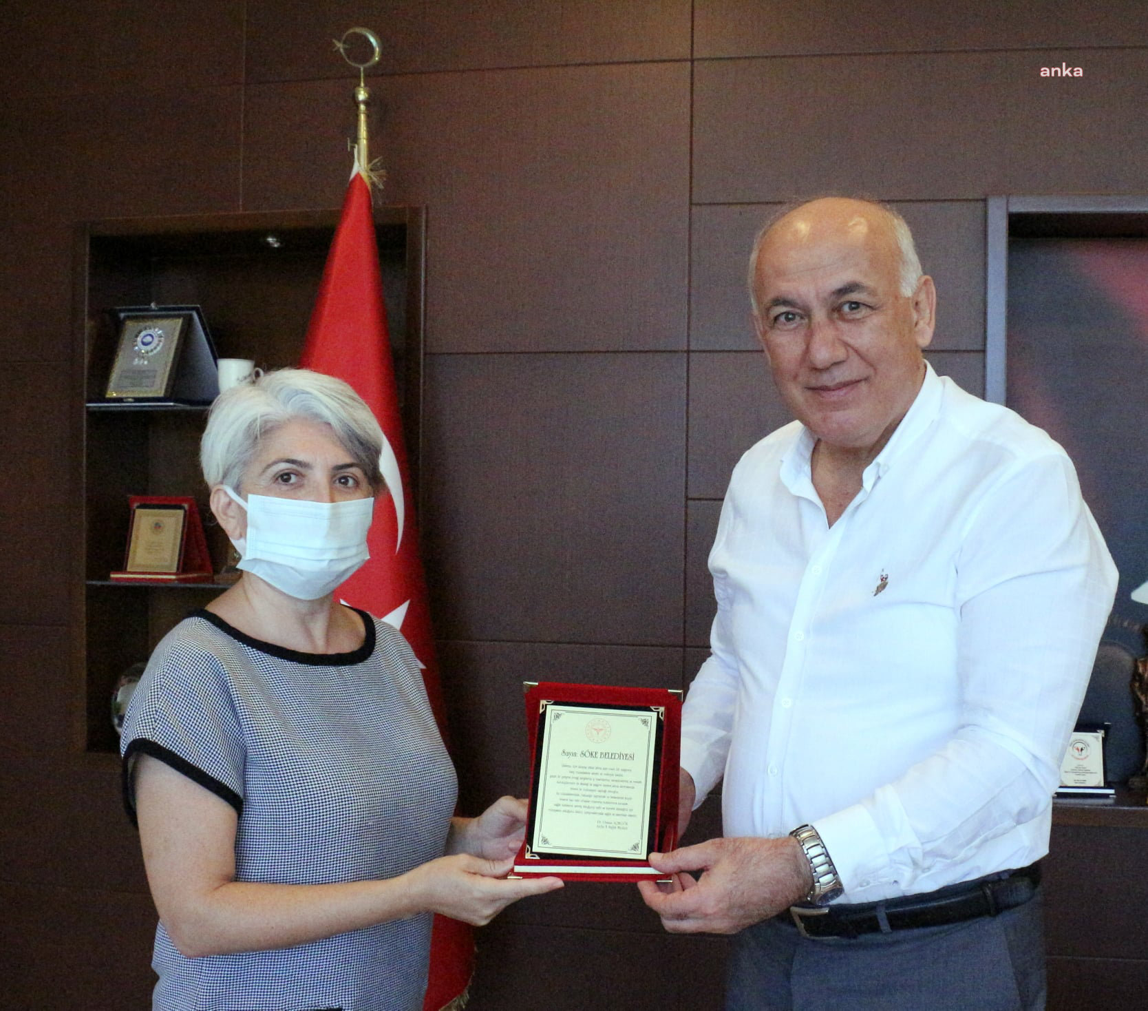 SÖKE İLÇE SAĞLIK MÜDÜRÜ'NDEN BELEDİYE BAŞKANI TUNCEL’E TEŞEKKÜR