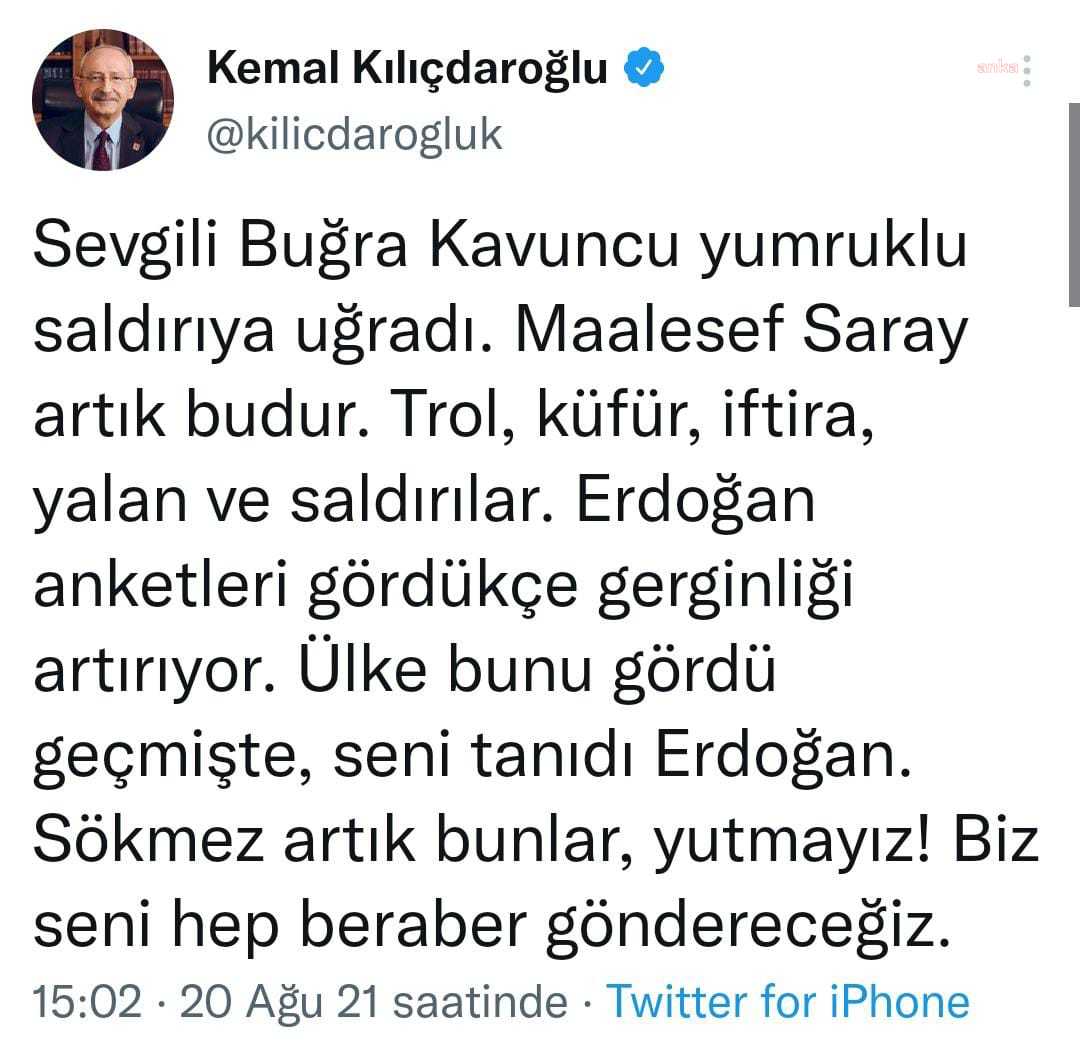 KILIÇDAROĞLU: SÖKMEZ ARTIK BUNLAR, YUTMAYIZ!
