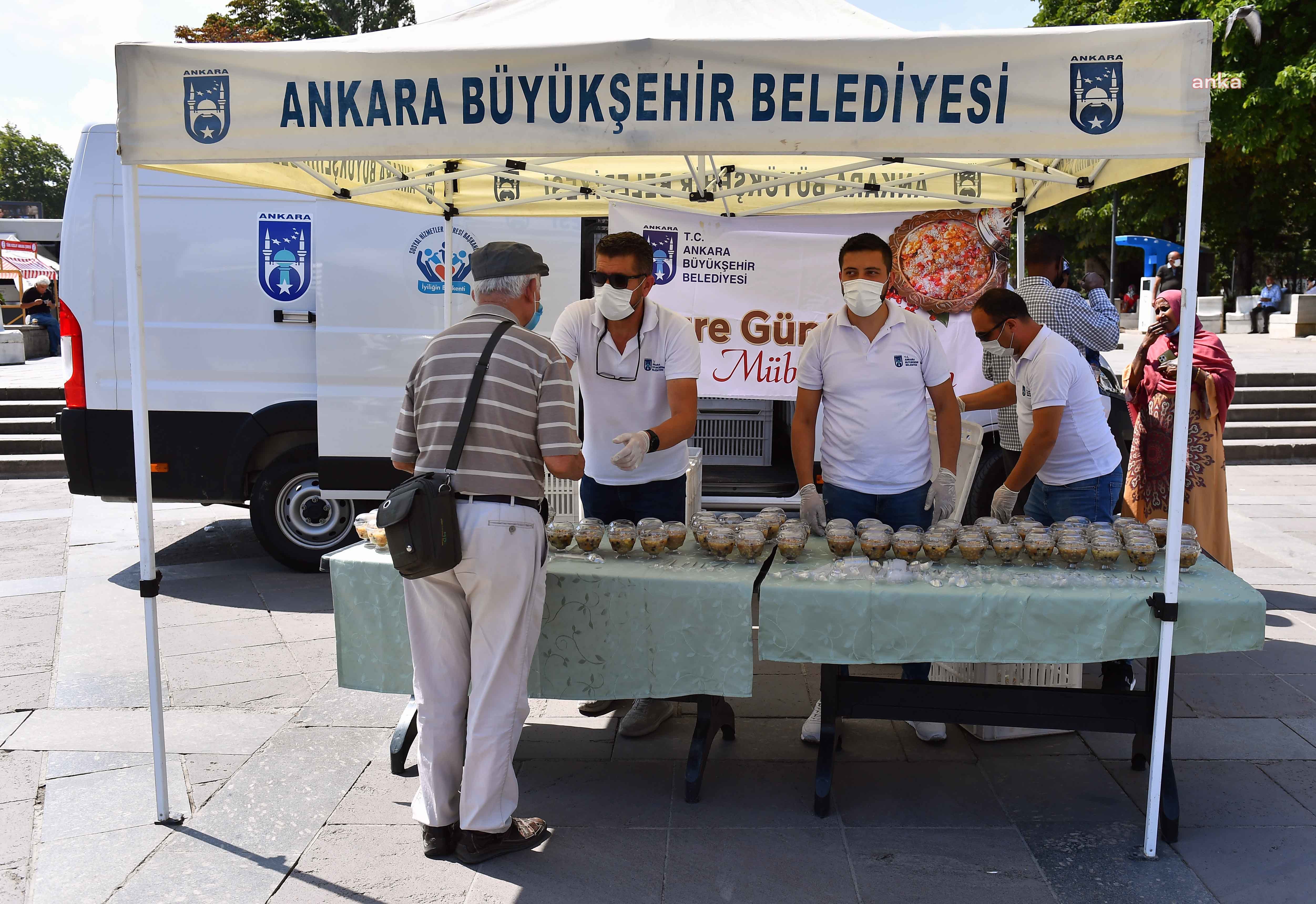 ANKARA BÜYÜKŞEHİR'DEN MUHARREM AYINDA BAŞKENTLİLER'E AŞURE İKRAMI