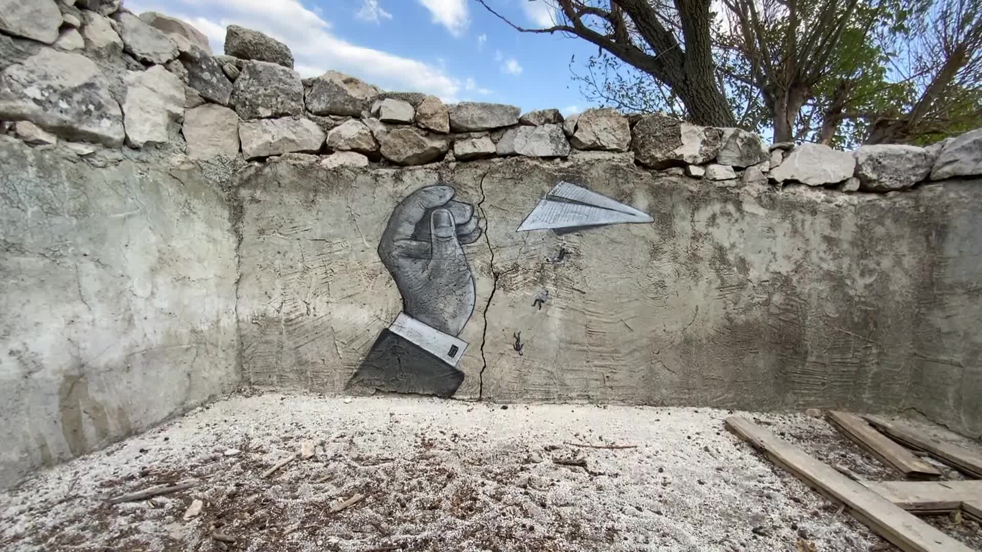 RESSAM BÜŞRA, AFGAN DRAMINI ÇİZDİ