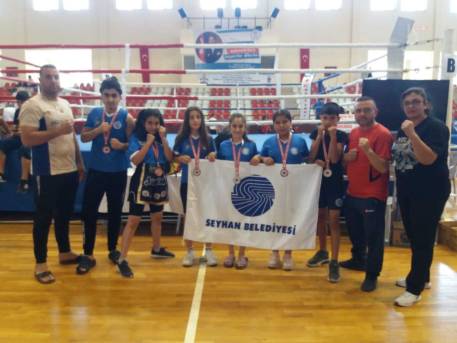 SEYHAN BELEDİYESİ, MUAY THAİ ŞAMPİYONASI'NDA 6 AYRI DERECE ELDE ETTİ