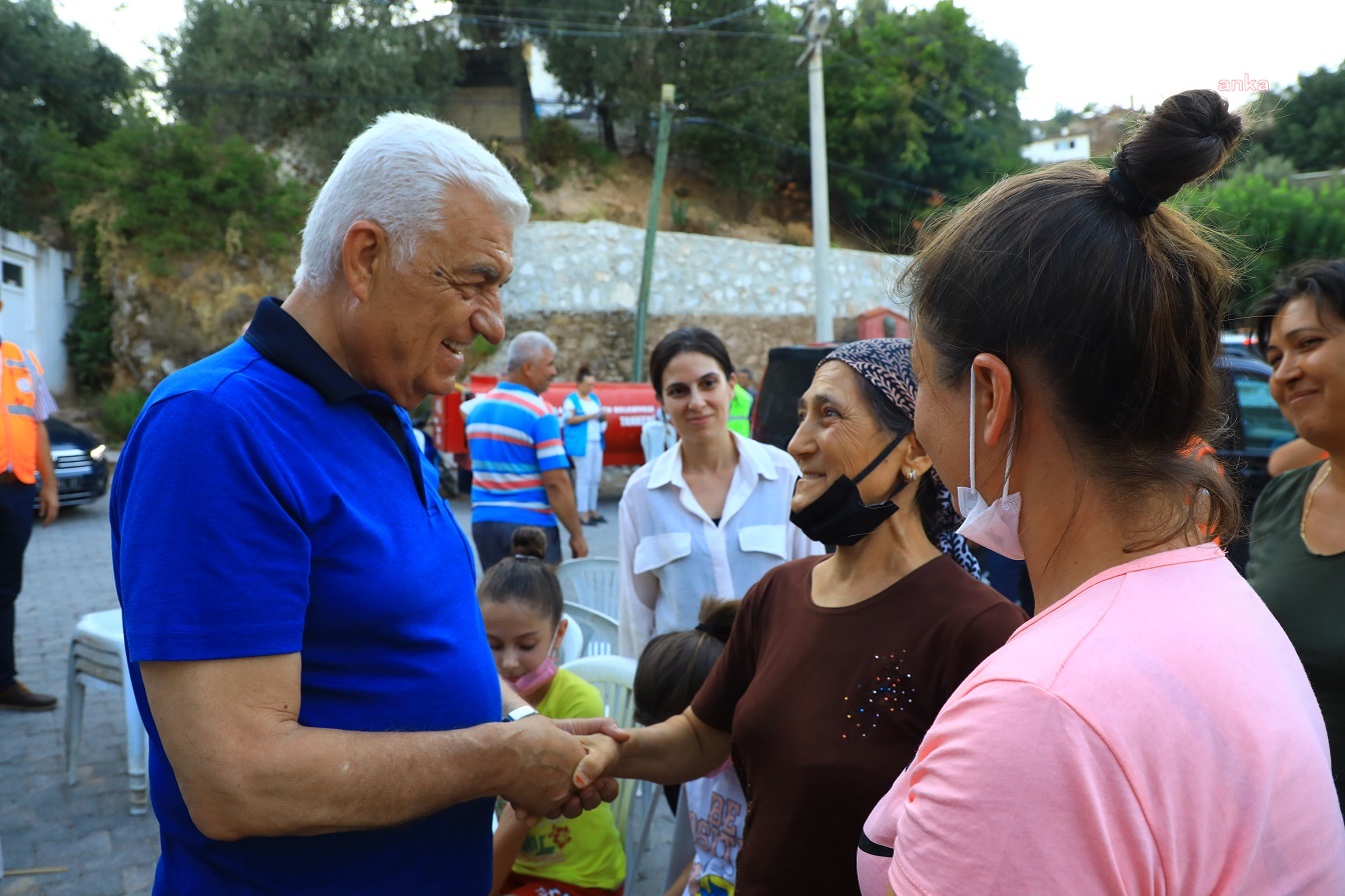 MUĞLA BÜYÜKŞEHİR'DEN YANGIN MAĞDURLARINA KÜÇÜKBAŞ HAYVAN VE KOVAN DESTEĞİ