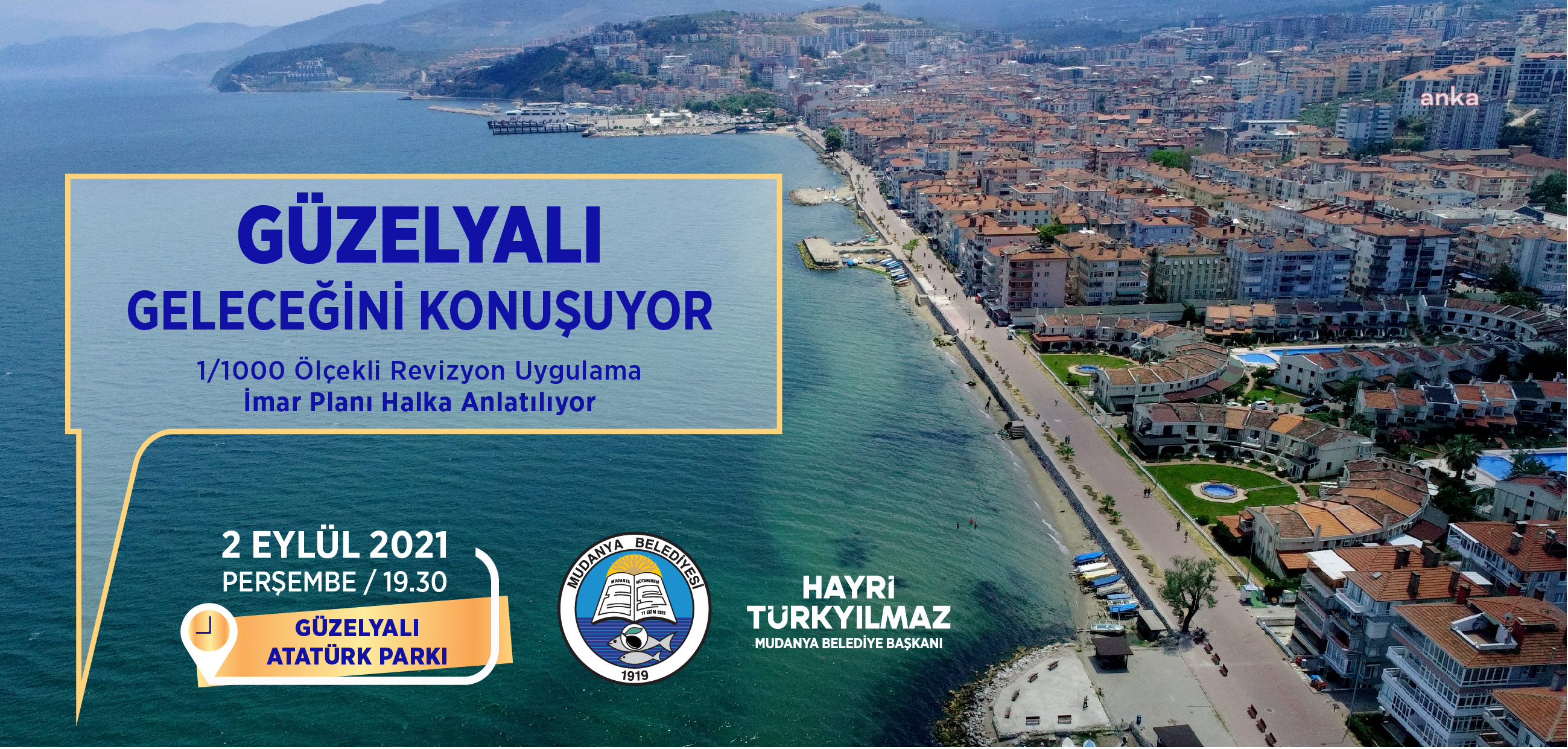 MUDANYA BELEDİYESİ TARAFINDAN HAZIRLANAN GÜZELYALI İMAR PLANI HALKA ANLATILACAK