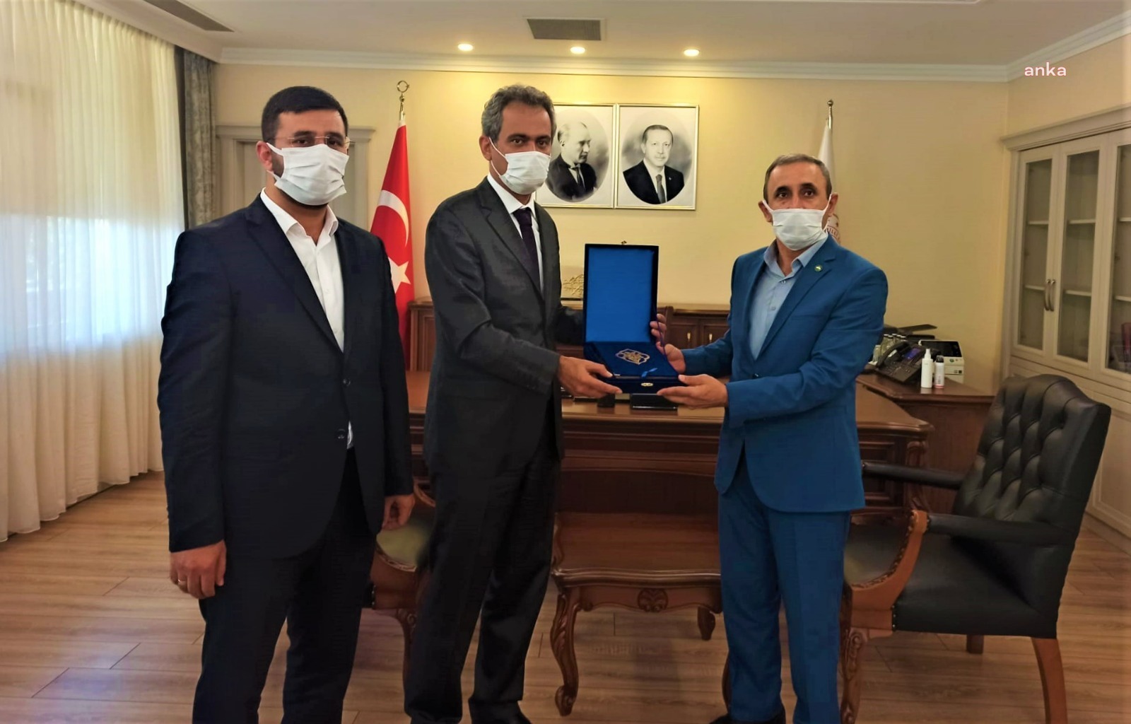 HÜDAPAR'DAN MİLLİ EĞİTİM BAKANI ÖZER'E "HAYIRLI OLSUN" ZİYARETİ