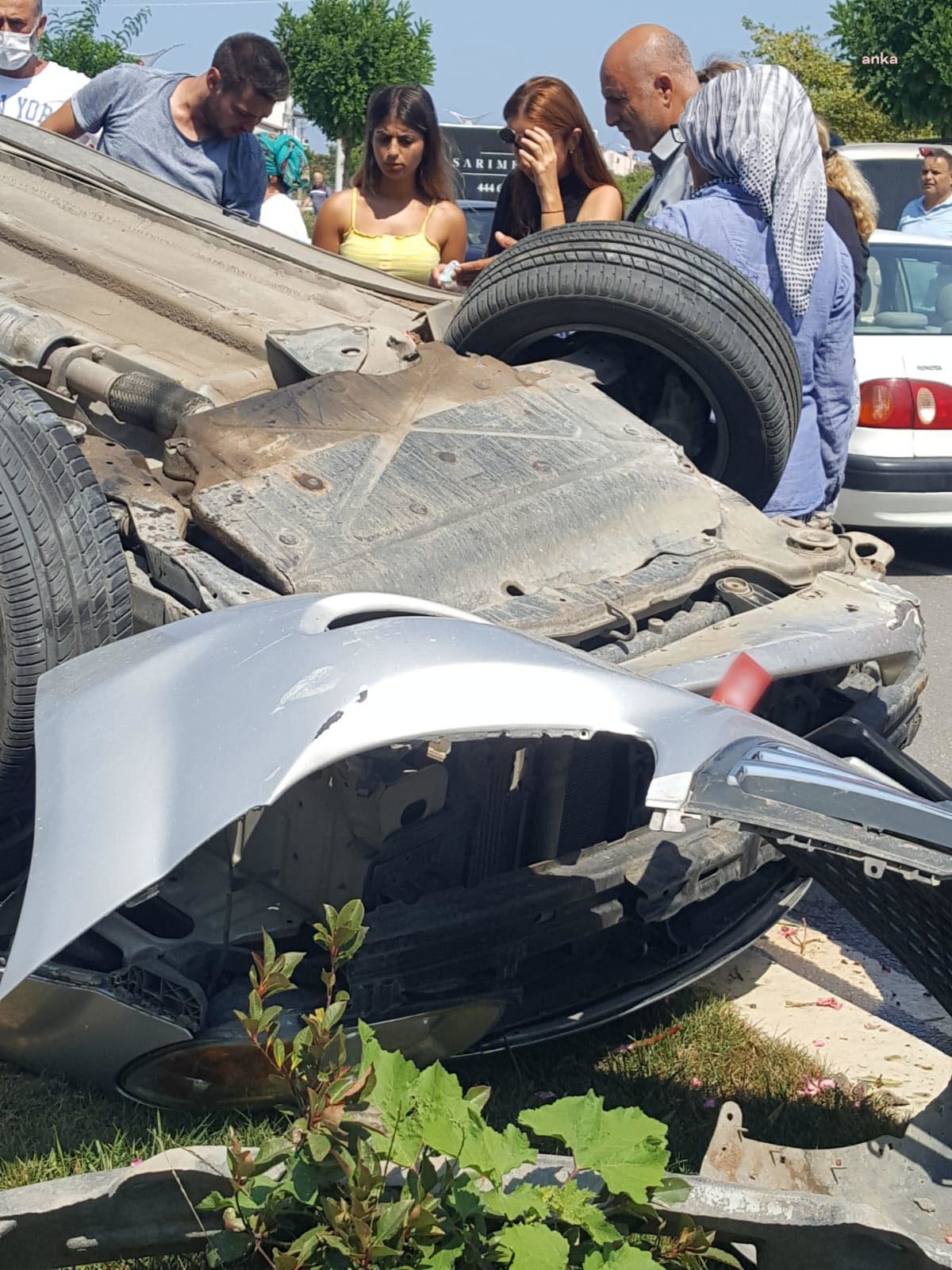 SAKARYA KARASU'DA TRAFİK KAZASI