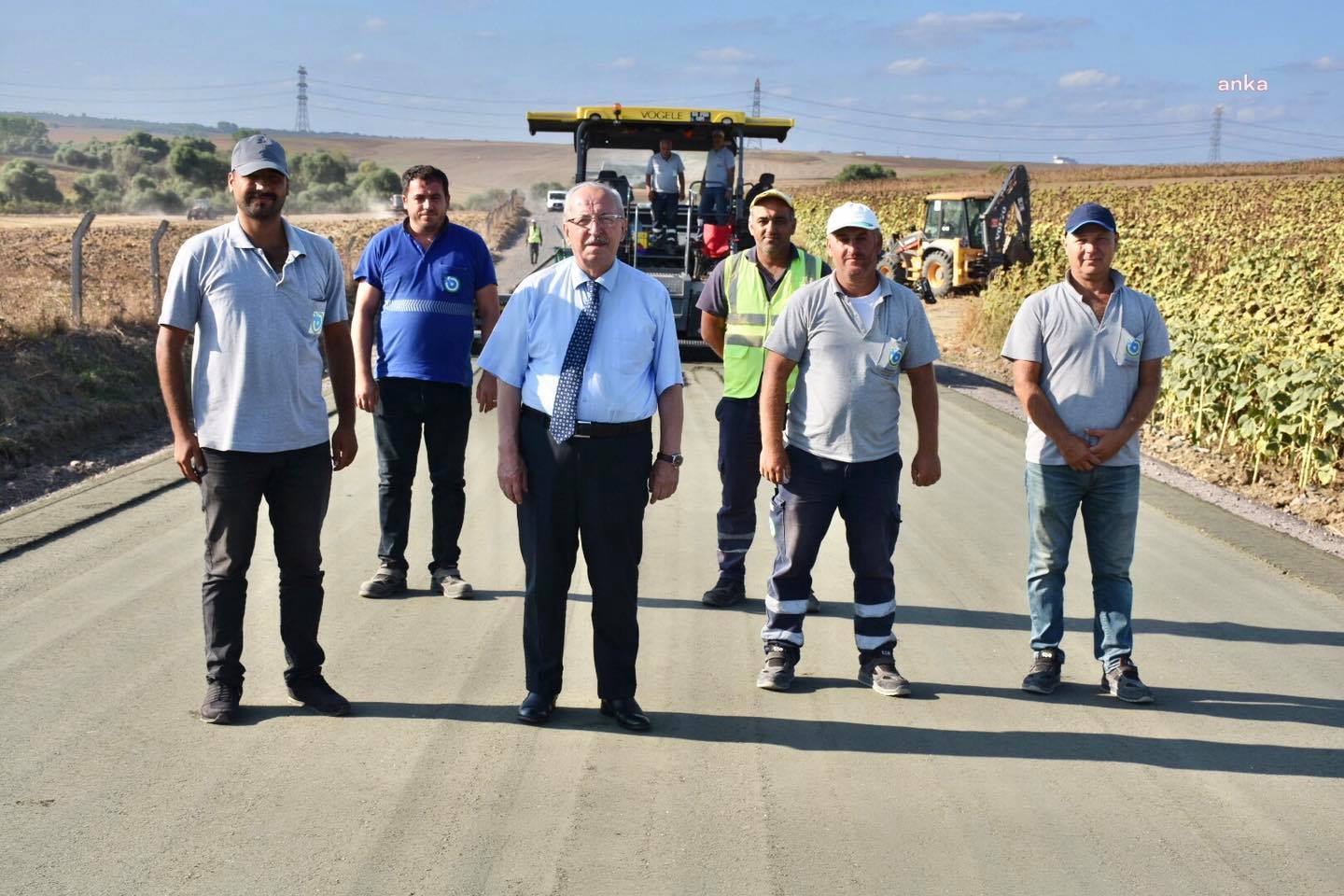 TEKİRDAĞ BÜYÜKŞEHİR BELEDİYESİ, YOL ÇALIŞMALARINA DEVAM EDİYOR
