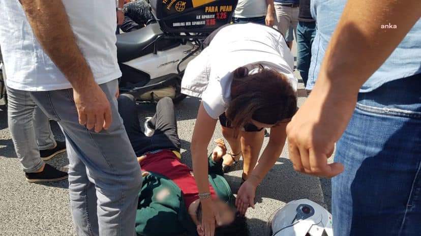 YARALIYA İLK MÜDAHALEYİ CHP'Lİ DOKTOR MİLLETVEKİLİ YAPTI