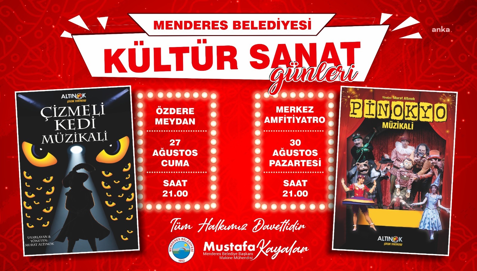 MENDERES’TE ÇOCUKLAR İÇİN TİYATRO ZAMANI