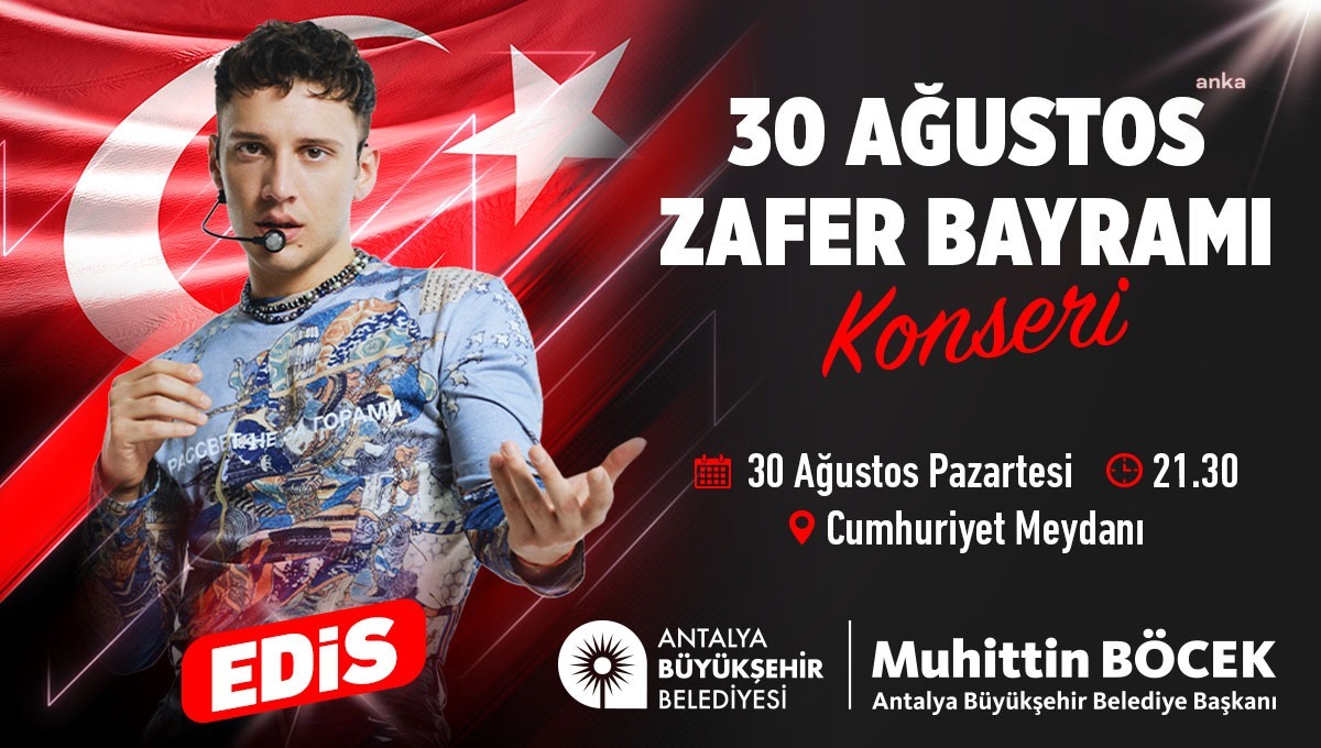 ANTALYA'DA ZAFER BAYRAMI’NA COŞKULU KUTLAMA