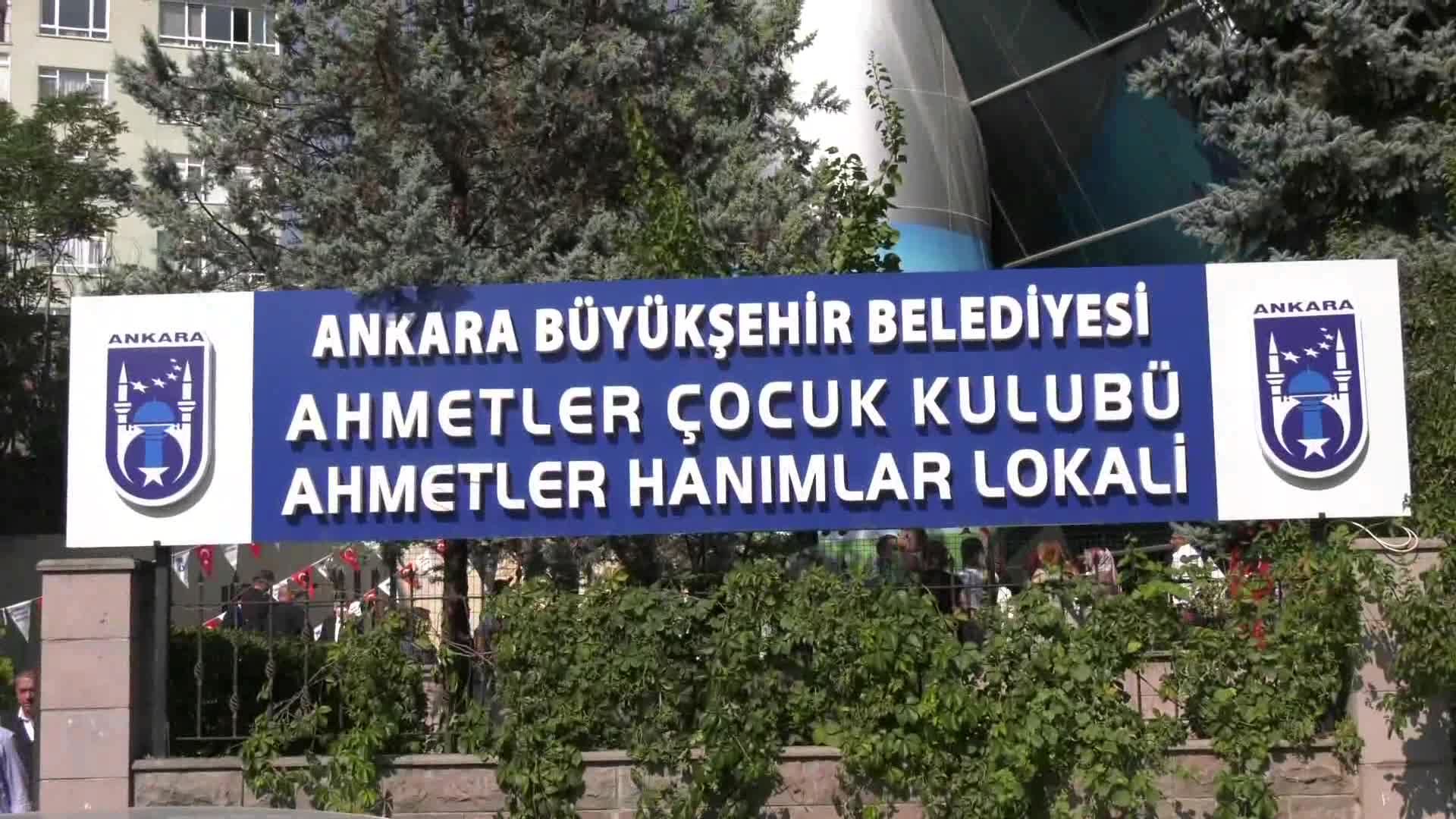 ANKARA BÜYÜKŞEHİR’İN 3. ÇOCUK GÜNDÜZ BAKIMEVİ AHMETLER’DE AÇILDI