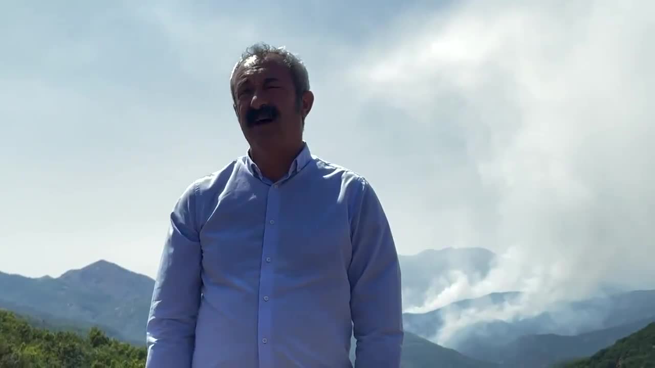 TUNCELİ BELEDİYE BAŞKANI MAÇOĞLU, OVACIK YANGININI ANLATTI: "BÖLGEYE GİRMEK İSTEYİNCE, OVACIK KAYMAKAMI ÜZERİMİZE YÜRÜDÜ"