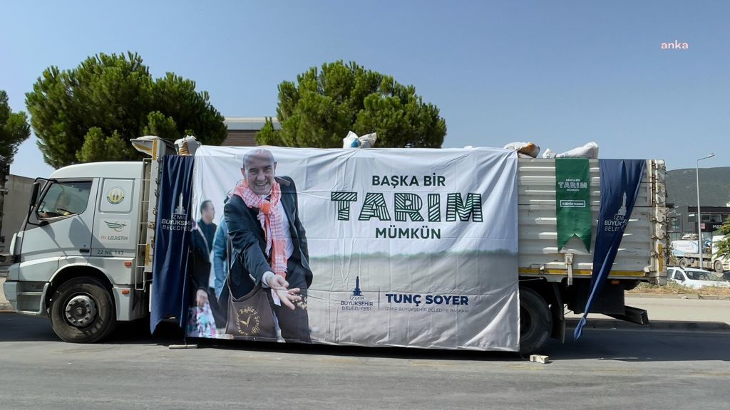İZMİR BÜYÜKŞEHİR'DEN MUĞLA'DAKİ ÜRETİCİLERE 350 TON KUZU BÜYÜTME YEMİ