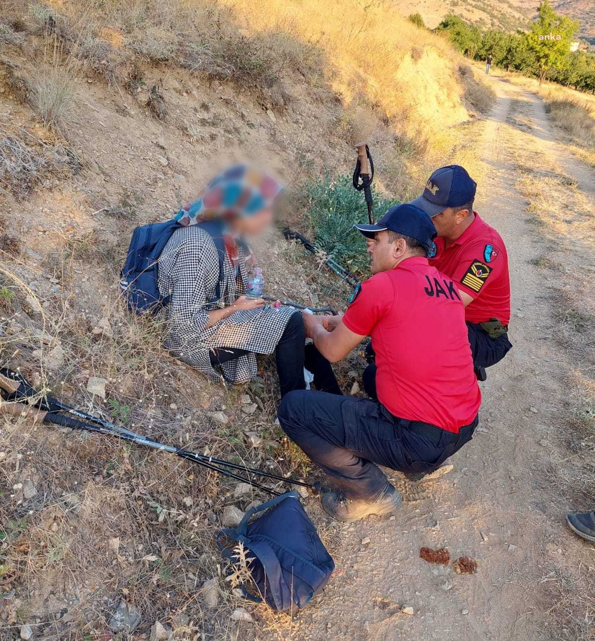 KAYBOLAN ÇOBAN KIZI JANDARMA BULDU