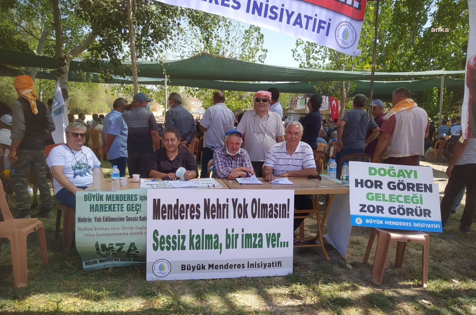 BÜYÜK MENDERES İNİSİYATİFİ’NDEN MENDERES İÇİN İMZA KAMPANYASI
