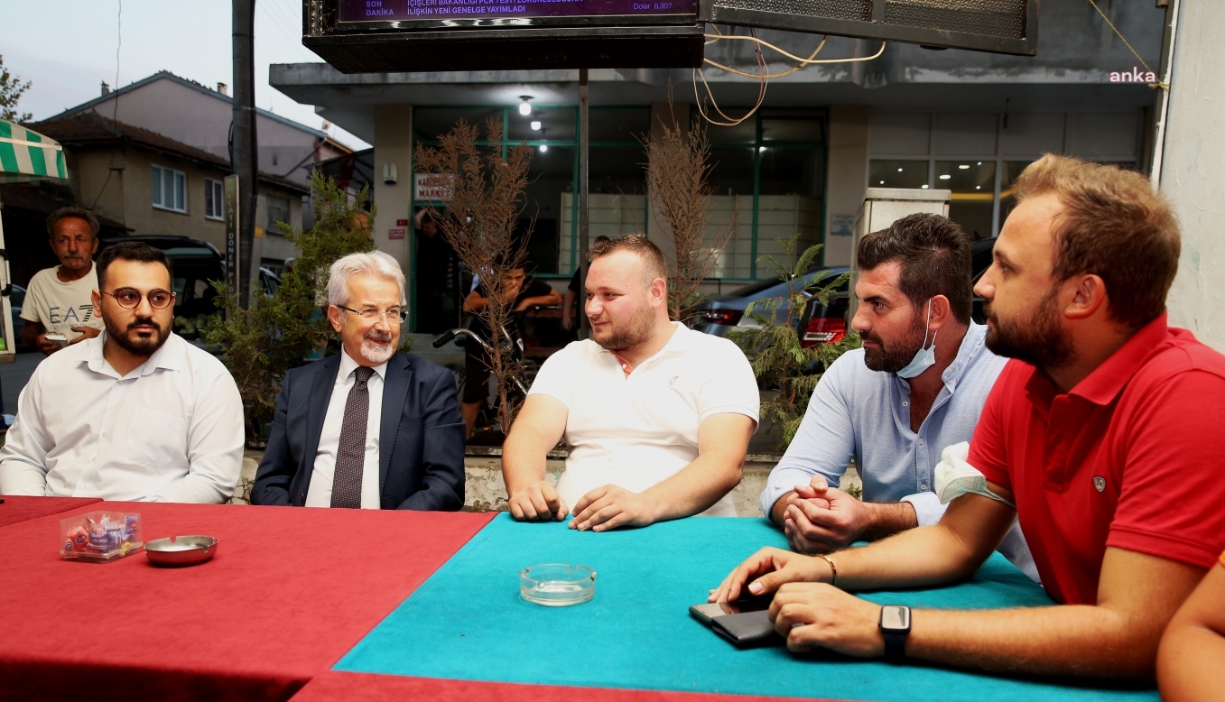NİLÜFER BELEDİYE BAŞKANI ERDEM, YOLÇATILI GENÇLERİ DİNLEDİ