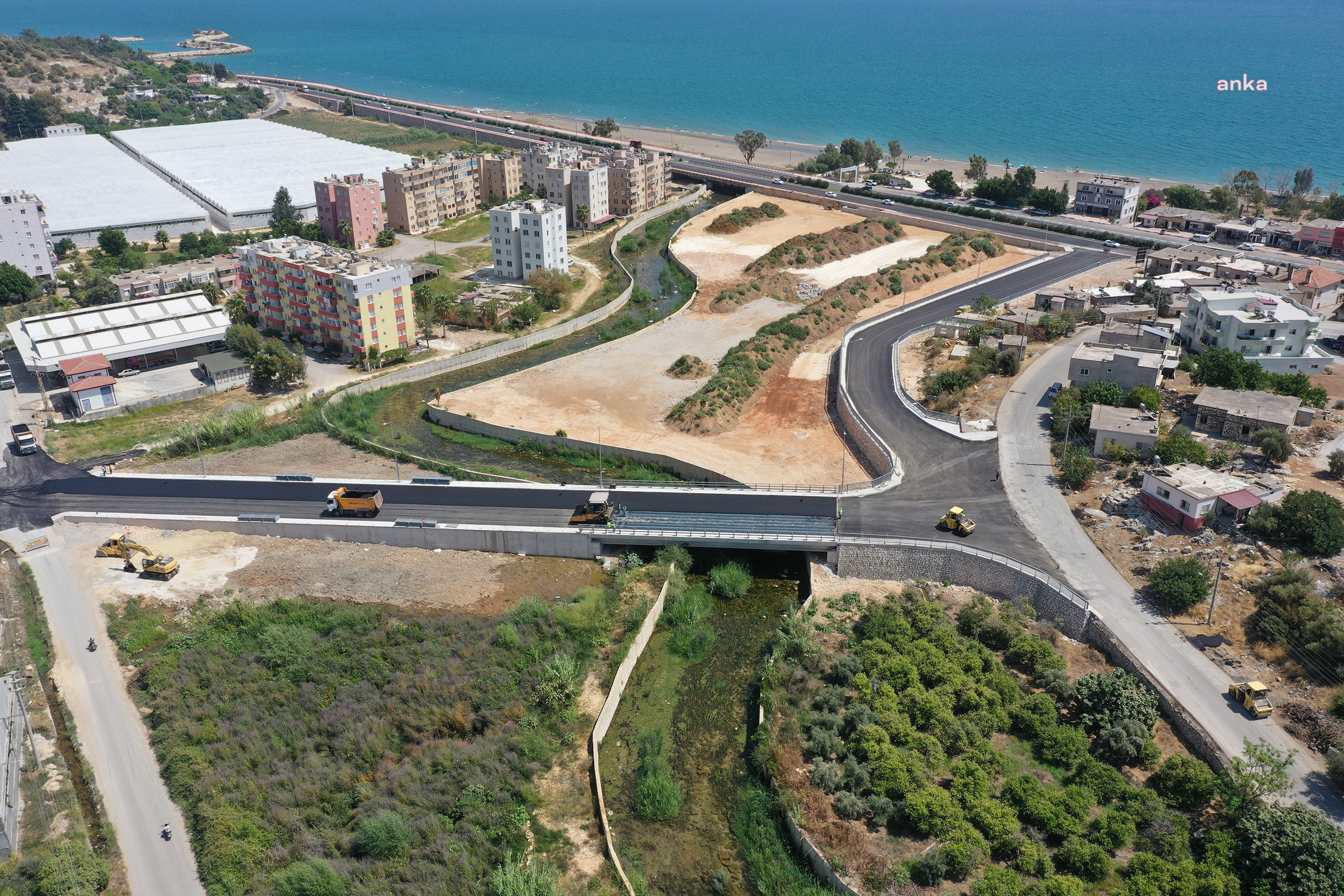 MERSİN BÜYÜKŞEHİR, LAMOS KÖPRÜSÜ’NDE SON DOKUNUŞLARI YAPIYOR