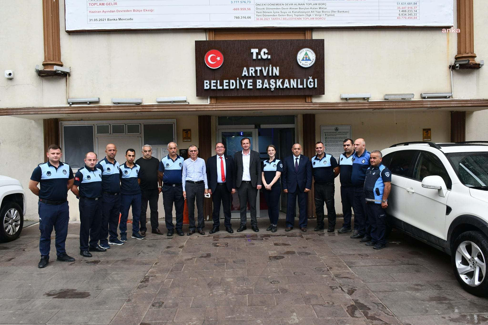 ARTVİN BELEDİYE BAŞKANI ELÇİN, ZABITA HAFTASINI KUTLADI