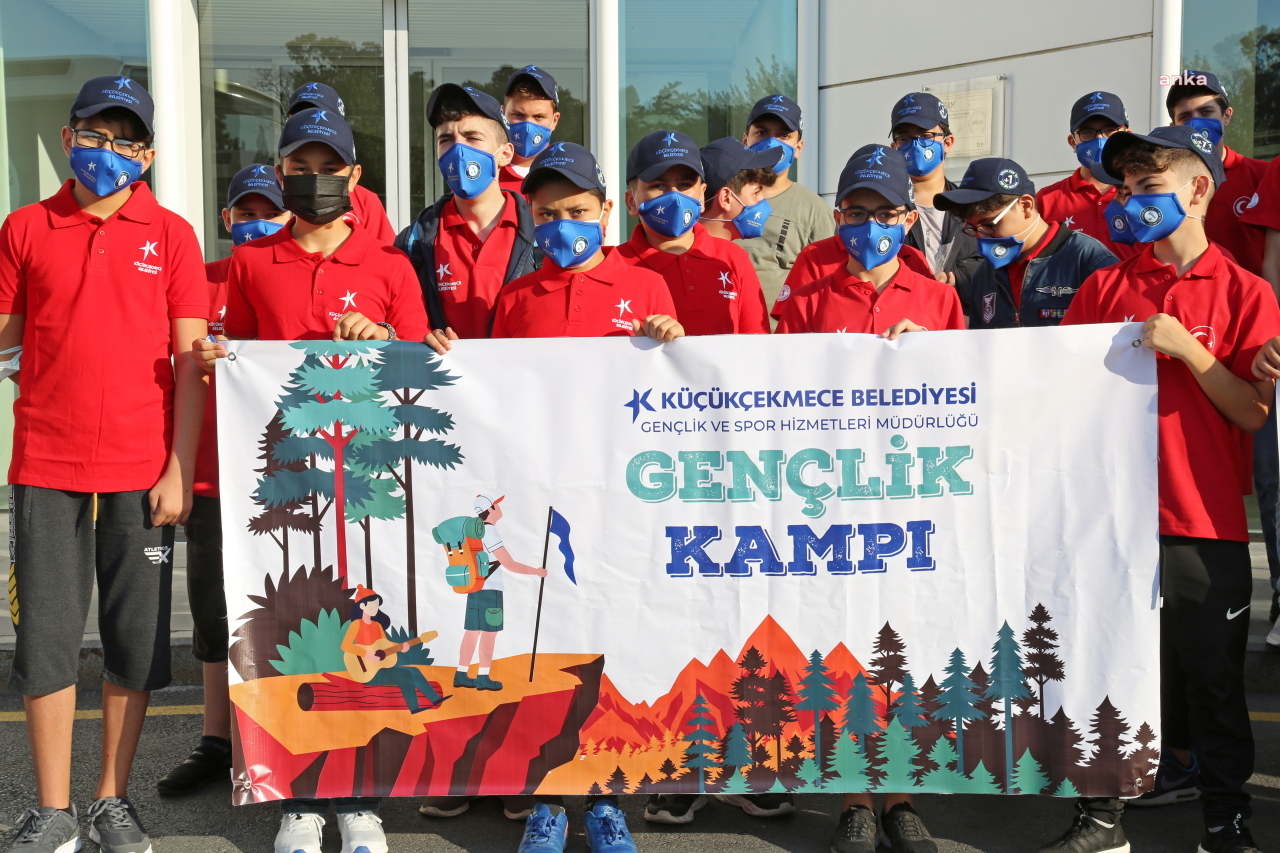 KÜÇÜKÇEKMECELİ ÖĞRENCİLER, GENÇLİK KAMPI’NDA