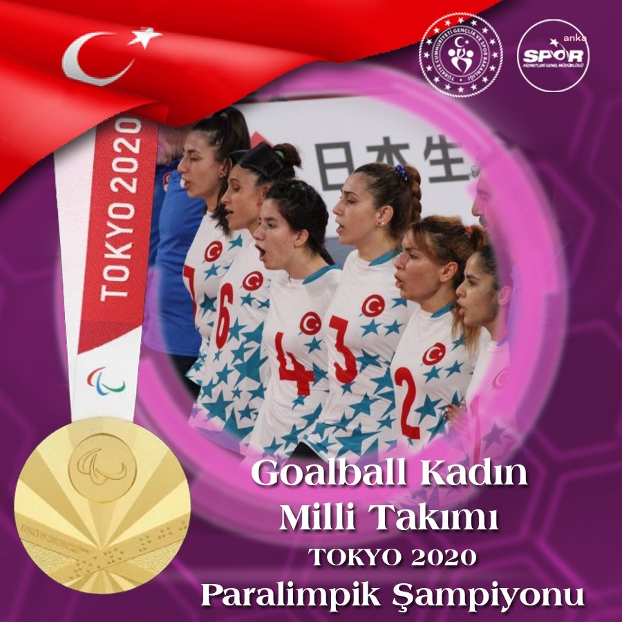 TÜRKİYE KADIN GOLBOL MİLLİ TAKIMI, PARALİMPİK OYUNLARI ŞAMPİYONU