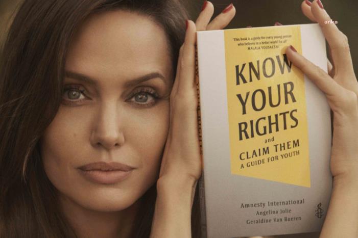 ANGELINA JOLIE VE ULUSLARARASI AF ÖRGÜTÜ'NDEN ÇOCUK HAKLARI İÇİN KİTAP