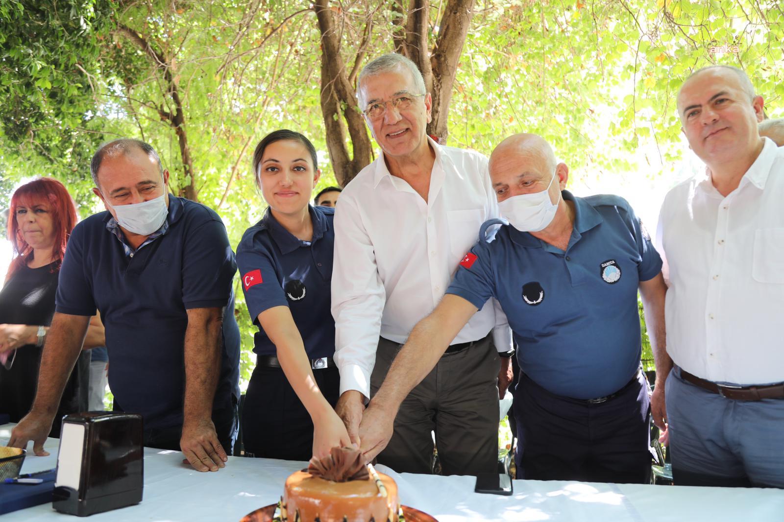 MEZİTLİ BELEDİYE BAŞKANI TARHAN ZABITA EKİBİYLE YEMEKTE BULUŞTU