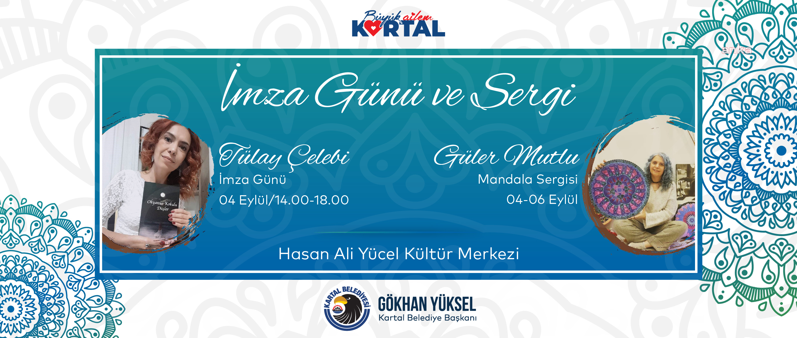 KARTALLILAR HAFTA SONU MANDELA SANATI VE ŞİİRLE BULUŞTU
