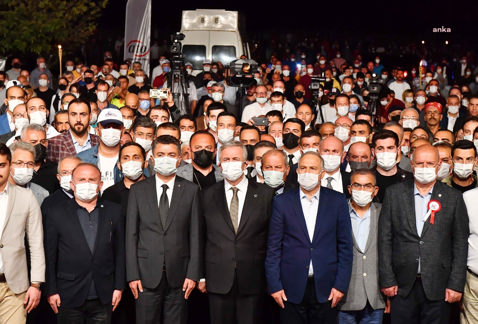 BAŞKENTTE SAKARYA MEYDAN MUHAREBESİ'NİN 100. YILINDA MEŞALELİ KUTLAMA