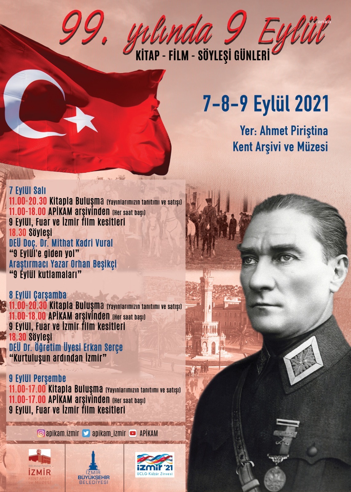 APİKAM'DAN "99. YILINDA 9 EYLÜL" ETKİNLİKLERİ