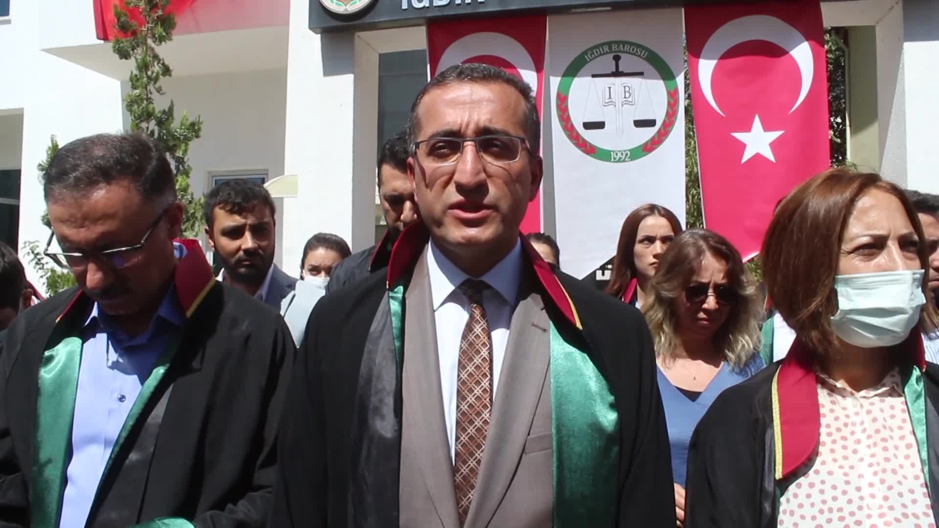 IĞDIR’DA AVUKATA SALDIRI KINANDI