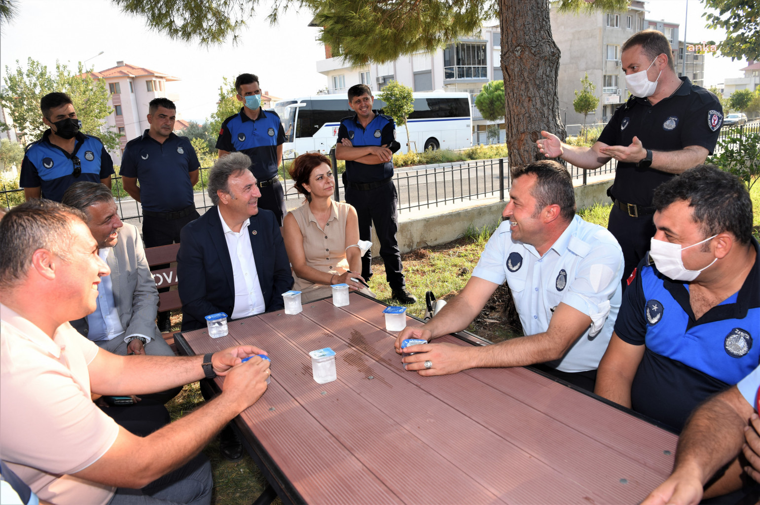 BORNOVA BELEDİYE BAŞKANI İDUĞ, ZABITA HAFTASI’NI KUTLADI