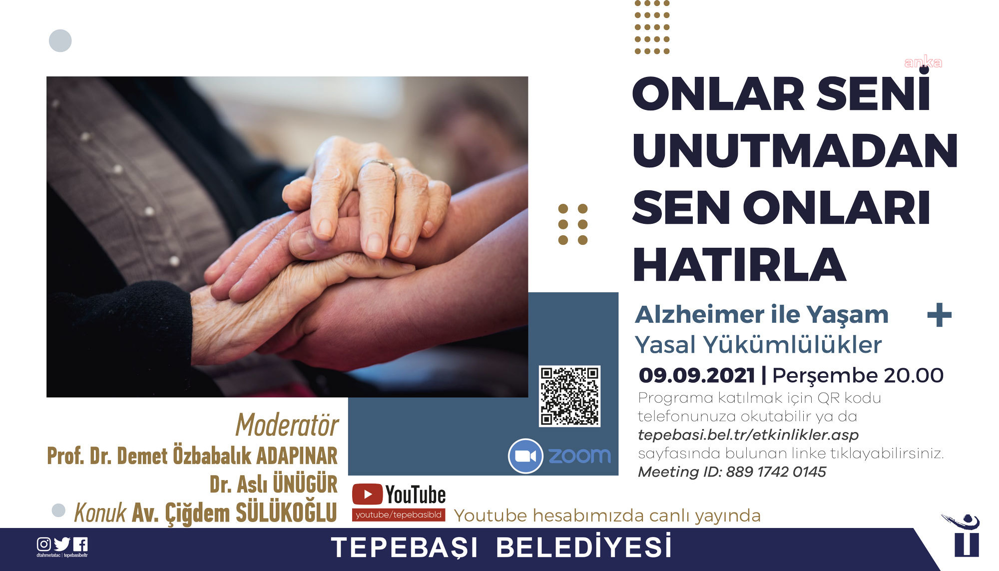 TEPEBAŞI'NDA ALZHEIMER SÖYLEŞİLERİ DEVAM EDİYOR