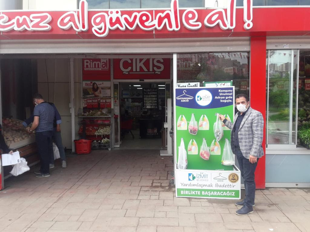 İZMİT'TE ASKIDA GIDA ZİNCİRİ BÜYÜYOR