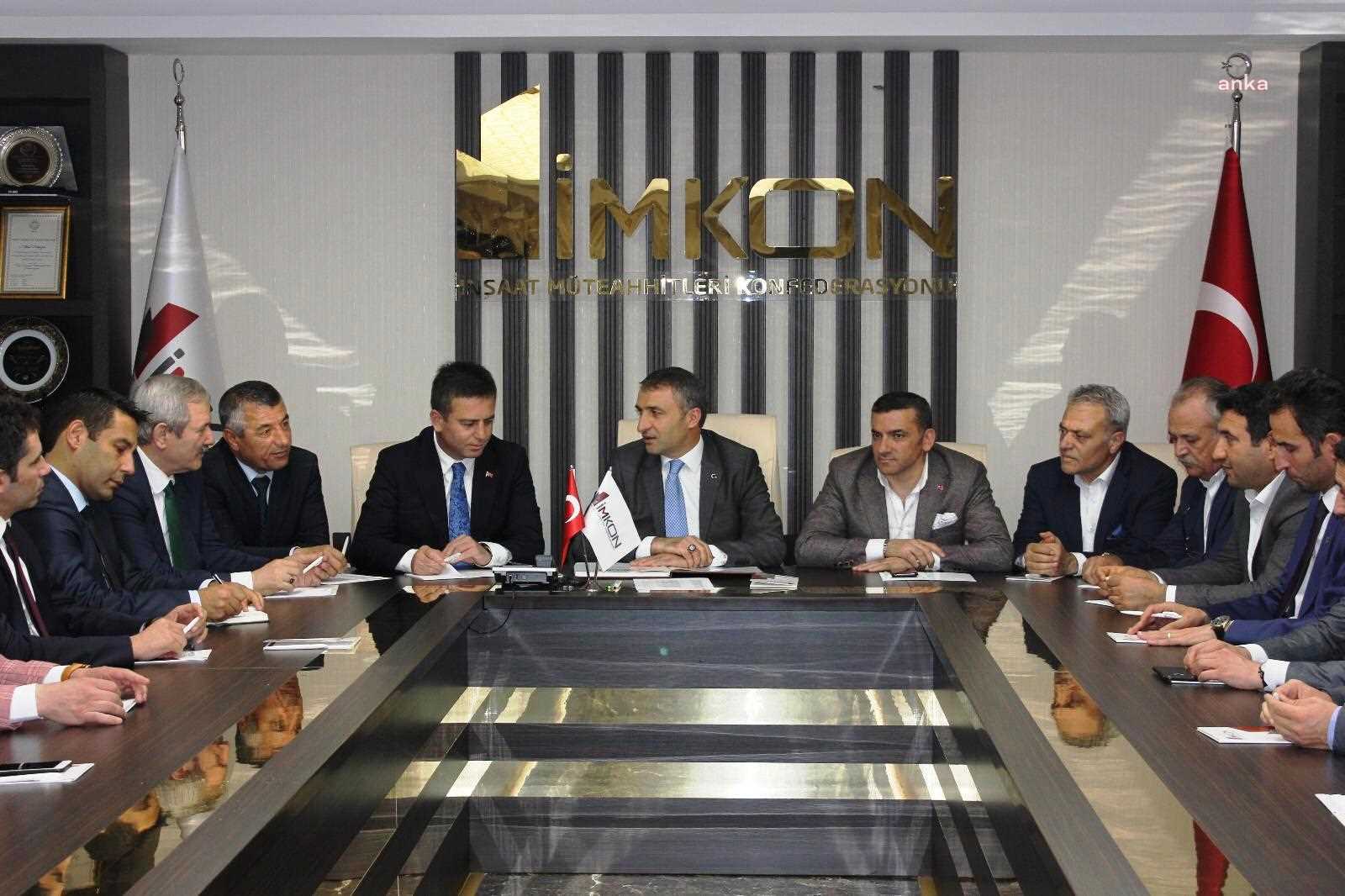 MÜTEAHHİTLER İŞ DURDURDU